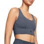 mini: Damski biustonosz treningowy Under Armour Project Rock Let's Go Grind Sportlette - szary (3)
