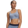 Obrazek dla: UNDER ARMOUR Damski biustonosz treningowy Under Armour UA Effortless High  niebieski Niebieski