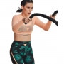 mini: Damski longsleeve treningowy UNDER ARMOUR Project Rock Sheer Mesh LS - łososiowy (3)