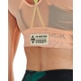 mini: Damski longsleeve treningowy UNDER ARMOUR Project Rock Sheer Mesh LS - łososiowy (4)