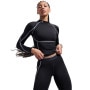 mini: Damski półgolf kompresyjny Under Armour UA ColdGear Elite Mock - czarny (9)