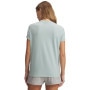 mini: Damski t-shirt z nadrukiem Under Armour Campus Core SS - niebieski (2)