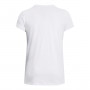 mini: Damski t-shirt z nadrukiem Under Armour UA Rival Logo SS - biały (5)