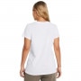 mini: Damski t-shirt z nadrukiem Under Armour UA Rival Logo SS - biały (2)