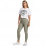 mini: Damski t-shirt z nadrukiem Under Armour UA Collegiate Crest Crop SS - biały (5)