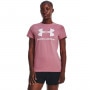 UNDER ARMOUR Damski tshirt z nadrukiem Under Armour Sportstyle Logo SS  różowy Różowy