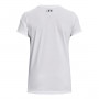 mini: Damski t-shirt z nadrukiem Under Armour UA W Sportstyle LC SS - biały (6)