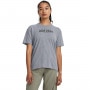  UNDER ARMOUR Damski tshirt z nadrukiem Under Armour UA We All Play SS  szary Szary
