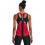 mini: Damski top treningowy UNDER ARMOUR 2 in 1 Knockout Tank SP - czerwony (2)