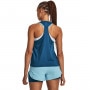mini: Damski top treningowy Under Armour Knockout Novelty Tank - niebieski (2)
