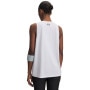 mini: Damski top treningowy Under Armour Tech Tank Solid - biały (2)