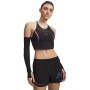 mini: Damski top do biegania Under Armour UA Velociti Elite Crop Tank - czarny (1)