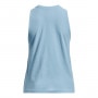 mini: Damski top z nadrukiem Under Armour UA Live Rival Tank - niebieski (6)