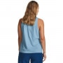 mini: Damski top z nadrukiem Under Armour UA Live Rival Tank - niebieski (2)