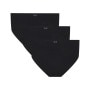 mini: Damskie hipstery (3-pack) Under Armour UA Essential Stretch Noshow Hipster-Solid 3pk - czarne (2)
