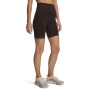 mini: Damskie kolarki treningowe Under Armour Meridian Bike Short 7in - brązowe (2)