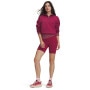 mini: Damskie kolarki treningowe Under Armour Motion Bike Short - burgundowe (1)