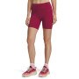 mini: Damskie kolarki treningowe Under Armour Motion Bike Short - burgundowe (2)