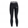 mini: Damskie legginsy treningowe Under Armour Heatgear Rib Legging - czarne (5)