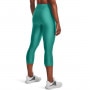 mini: Damskie legginsy treningowe UNDER ARMOUR HG Armour Hi Capri - zielone (3)