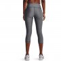 mini: Damskie legginsy treningowe Under Armour Tech Hi Capri - szare (2)
