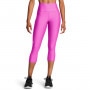 mini: Damskie legginsy treningowe Under Armour Tech Hi Capri - różowe (2)