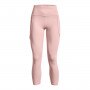 mini: Damskie legginsy treningowe UNDER ARMOUR UA HydraFuse Ankle Leg - różowe (6)