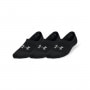 mini: Damskie skarpetki stopki treningowe (3-pack) UNDER ARMOUR UA Breathe Lite Ultra Low - czarne (1)