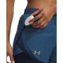 mini: Damskie spodenki do biegania Under Armour UA Fly By 2in1 Short - niebieskie (4)