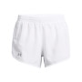 mini: Damskie spodenki do biegania Under Armour UA Fly By 3'' Shorts - białe (5)
