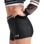 mini: Damskie spodenki treningowe Under Armour HeatGear Shorty - czarne (9)