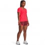mini: Damskie spodenki treningowe Under Armour Play Up Short 3.0 Twist - bordowe (1)