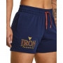 mini: Damskie spodenki treningowe Under Armour Project Rock Everyday Terry Short - granatowe (4)