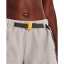 Damskie spodenki treningowe UNDER ARMOUR Terrain 2-in-1 Short - beżowe