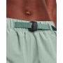 Damskie spodenki treningowe UNDER ARMOUR Terrain 2-in-1 Short - miętowe