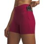 mini: Damskie spodenki treningowe Under Armour UA Motion Middy - burgundowe (4)