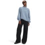Obrazek dla: UNDER ARMOUR Damskie spodnie dresowe Under Armour Icon Fleece Sama Wide Leg  czarne Czarny