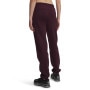 mini: Damskie spodnie dresowe Under Armour Unstoppable Flc Gym Pant - burgundowe (3)