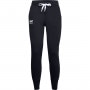 mini: Damskie spodnie treningowe UNDER ARMOUR Rival Fleece Joggers - czarne (5)