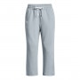 mini: Damskie spodnie treningowe Under Armour UA Rival Terry Flare Crop Pants- szare (5)