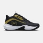 mini: Dziecięce buty do koszykówki Under Armour UA Gs Lockdown 7 - czarne (3)