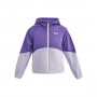 mini: Dziewczęca kurtka wiatrówka Under Armour UA Sport Windbreaker Jkt - fioletowa (1)