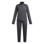 mini: Dziewczęcy dres treningowy Under Armour EM Knit Track Suit - szary (1)