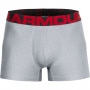 Męska bielizna treningowa (2-pack) UNDER ARMOUR Tech 3in 2 Pack - szara