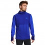 mini: Męska bluza do biegania Under Armour Qualifier Cold Hoody - niebieska (1)