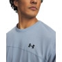 mini: Męska bluza dresowa nierozpinana bez kaptura Under Armour UA Rival LW Crew - niebieska (3)