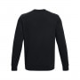 Męska bluza dresowa nierozpinana bez kaptura Under Armour UA Essential Fleece Crew - czarna