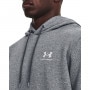 mini: Męska bluza dresowa nierozpinana z kapturem Under Armour UA Icon Fleece Hoodie - szara (4)