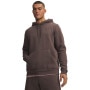 Obrazek dla: UNDER ARMOUR Męska bluza dresowa nierozpinana z kapturem Under Armour UA Icon Fleece Hoodie  brązowa Brązowy