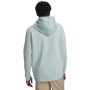 mini: Męska bluza dresowa nierozpinana z kapturem Under Armour UA Icon Fleece Hoodie - zielona (2)